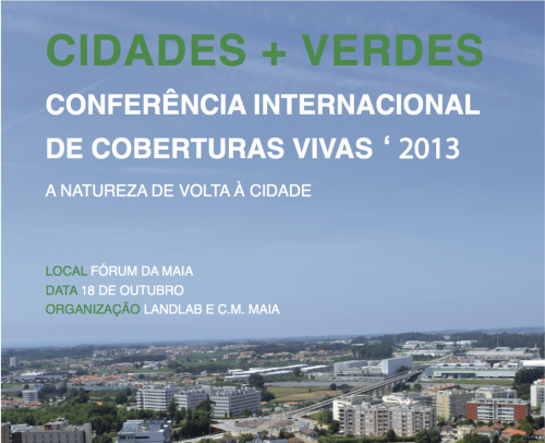 Conferência Internacional de Coberturas Vivas 2013