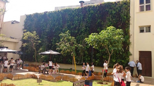 Jardim vertical WALLGREENÂ® em São Paulo, Brasil