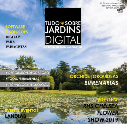 Revista Tudo Sobre Jardins - Curso Landlab IPDJ, Lisboa